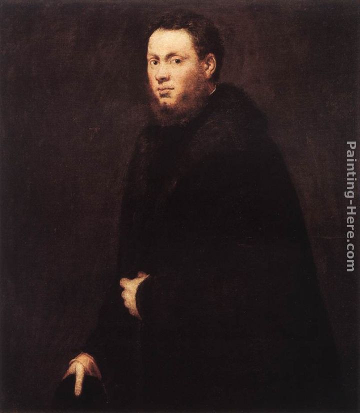 Portrait of a Young Gentleman painting - Jacopo Robusti Tintoretto Portrait of a Young Gentleman art painting